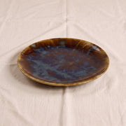 Molten Brown Porcelain Dinner Plate