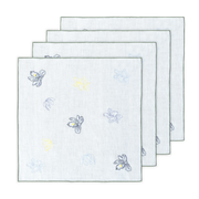 Hand Embroidered Jardin Napkins 18" x 18" (Set of 4)