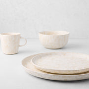 Natural Nuno Splatter Stoneware Bowl