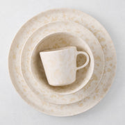 Natural Nuno Splatter Stoneware Salad Plate