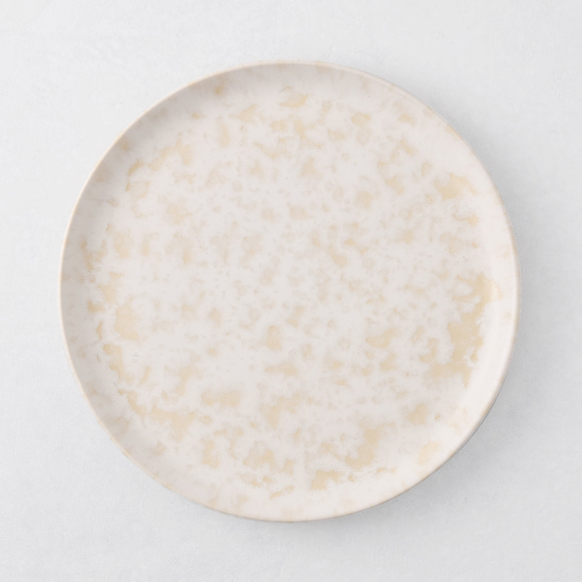 Natural Nuno Splatter Stoneware Salad Plate
