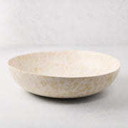 Natural Nuno Splatter Stoneware Serving Bowl