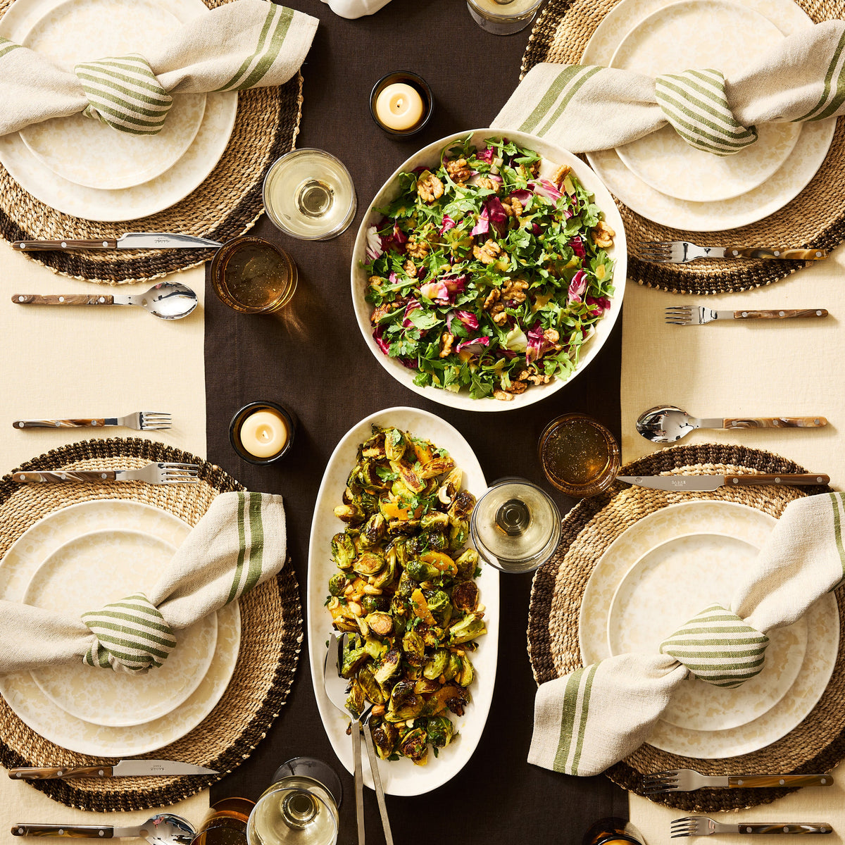 Natural Nuno Splatter Stoneware Serving Platter