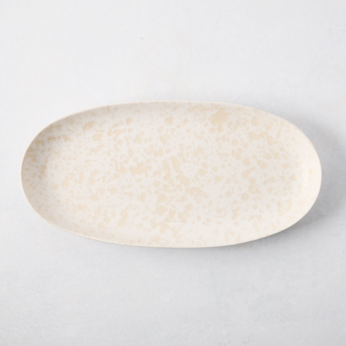 Natural Nuno Splatter Stoneware Serving Platter