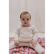 Nola Crochet-Collar Top & Billy Leggings Set in Rosette