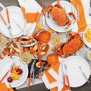 Orange Bistro 5-Piece Flatware Set