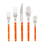 Orange Bistro 5-Piece Flatware Set