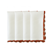 Hand Crochet Napkins 18" x 18" (Set of 4)