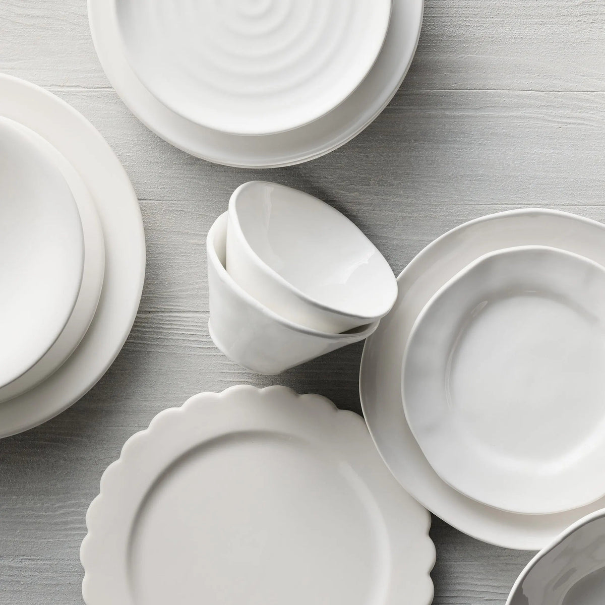 Organic Ceramic Individual Breakfast Bowl