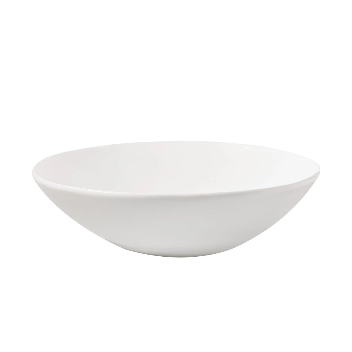 Organic Flared Ceramic Serving Bowl