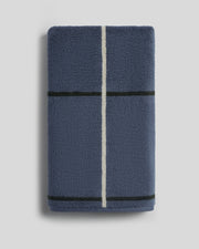 Organic Plush Towels (Dusk Windowpane)