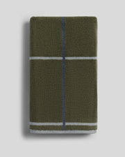 Organic Plush Towels (Thyme Windowpane)