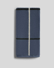 Organic Plush Towels (Dusk Windowpane)