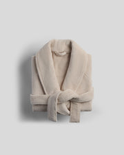 Classic Plush Robe (Bone)