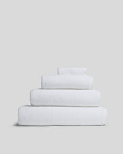 Organic Plush Towels (White)