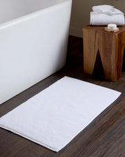 Organic Plush Tub Mat (White)