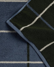 Organic Plush Tub Mat (Dusk Windowpane)