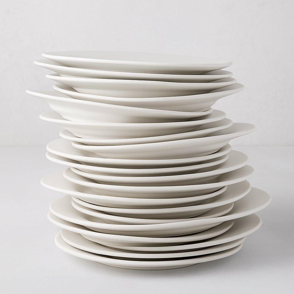 Original Oversized Ceramic Dinner Plate