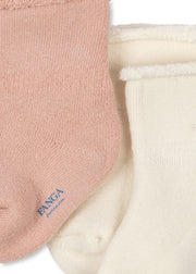 Vicino Terry Socks in Cameo Rose - 2 Pack