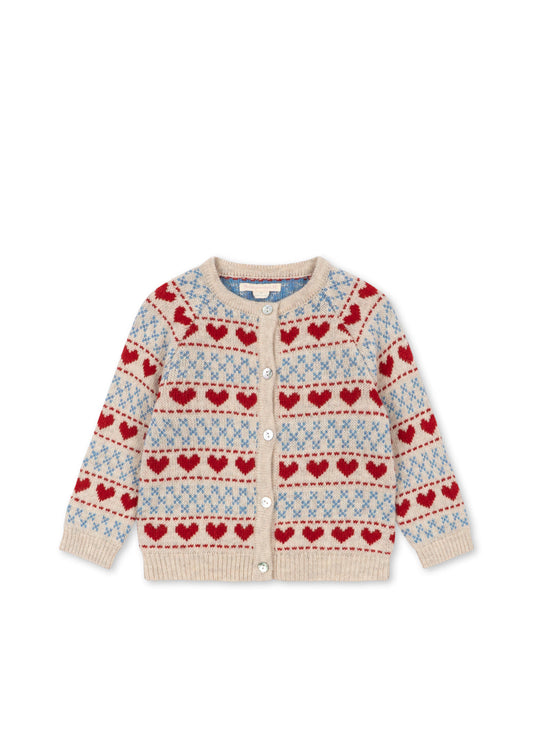 Belou Cardigan in Heart