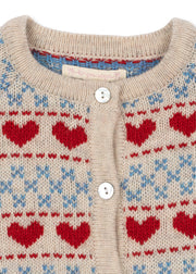 Belou Cardigan in Heart