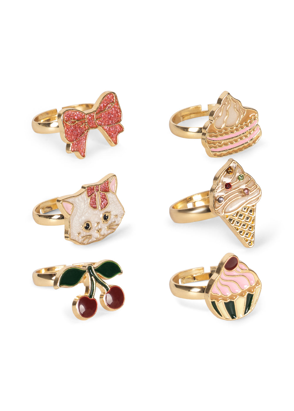 Kitty’s Sweets Ring Set