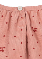 Marlo Dress in Cherry Dot Scarlet