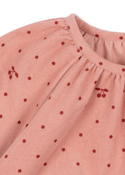 Marlo Dress in Cherry Dot Scarlet