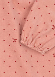 Marlo Dress in Cherry Dot Scarlet