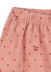 Marlo Pants in Cherry Dot Scarlet