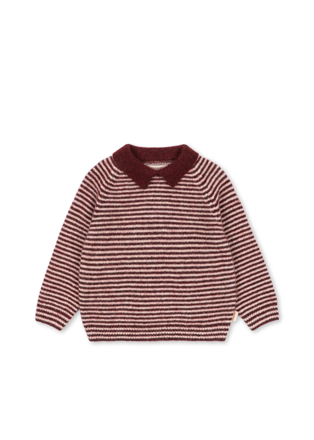 Pipo Polo in Mahogany Stripe