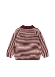 Pipo Polo in Mahogany Stripe