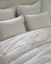 Percale Fitted Sheet (White)
