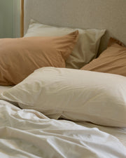 Percale Pillowcase Set (Bone)