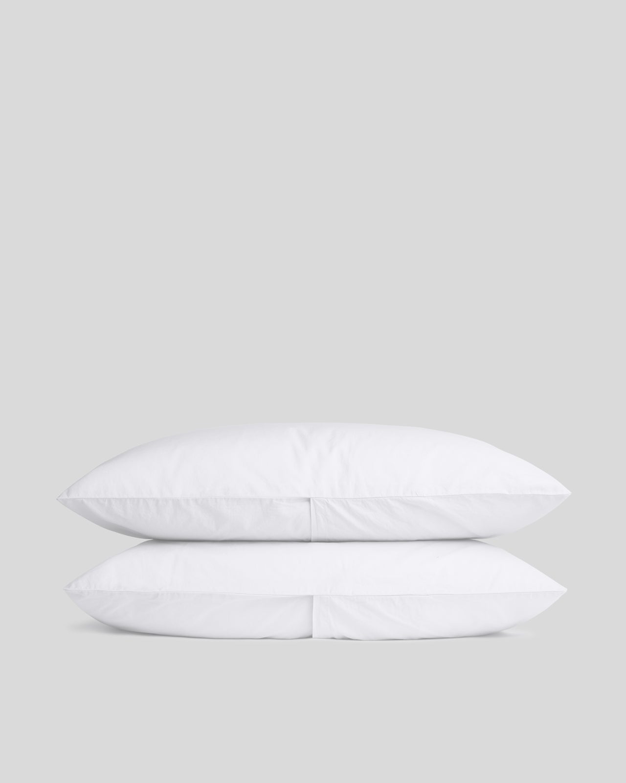 Percale Pillowcase Set (White)