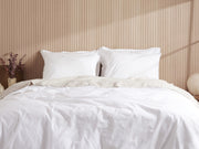 Percale Sham Set (White)