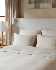Percale Top Sheet (Bone)