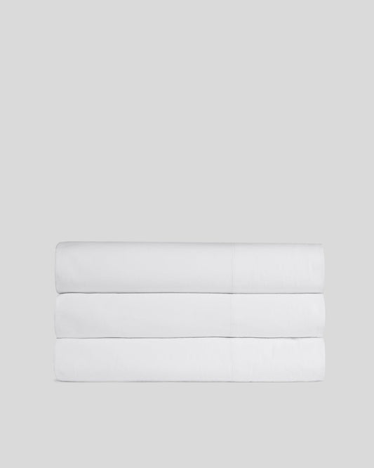 Percale Top Sheet (White)