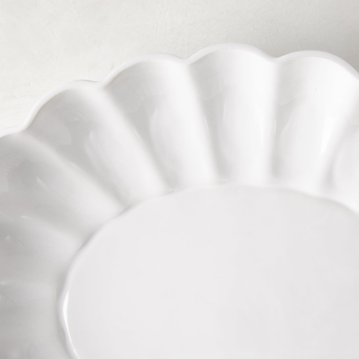 Petal Large Oval Ceramic Serving Bowl