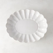 Petal Large Oval Ceramic Serving Bowl