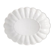 Petal Large Oval Ceramic Serving Bowl