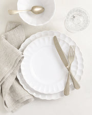 Petal Stoneware Salad Plate