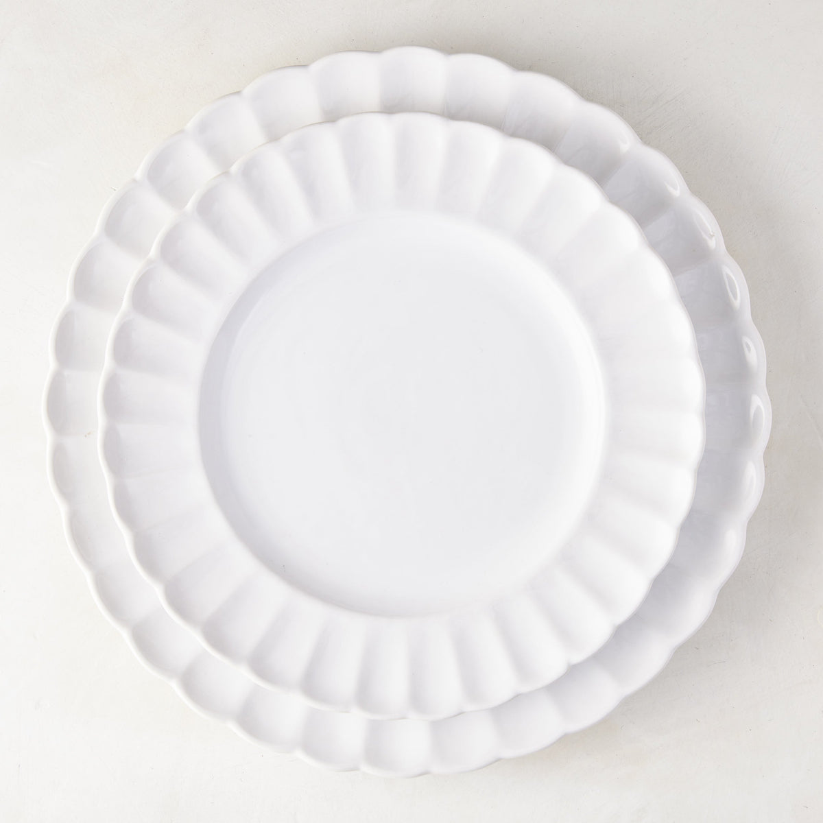 Petal Stoneware Salad Plate