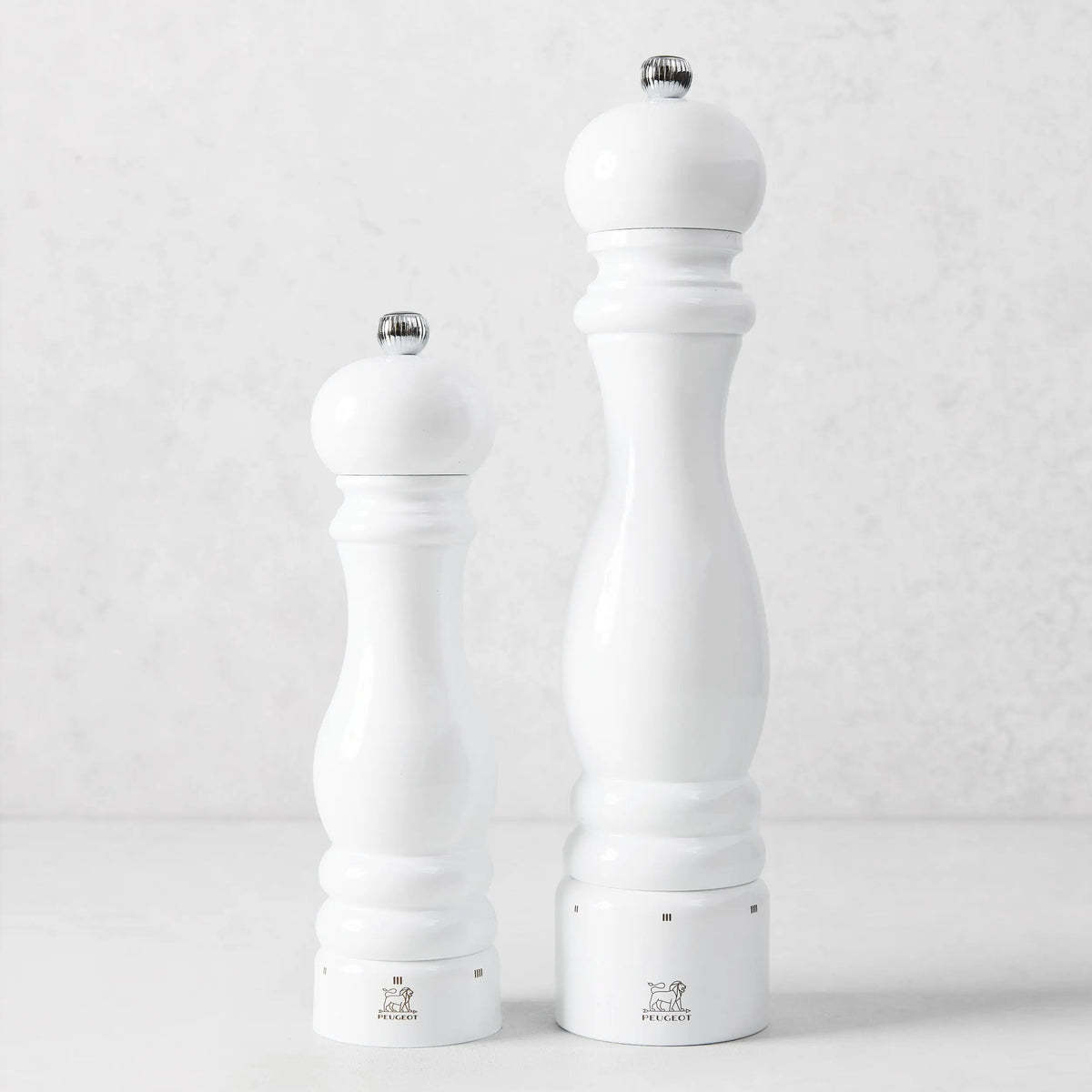 Peugeot Paris White Lacquer Salt Mill (9")