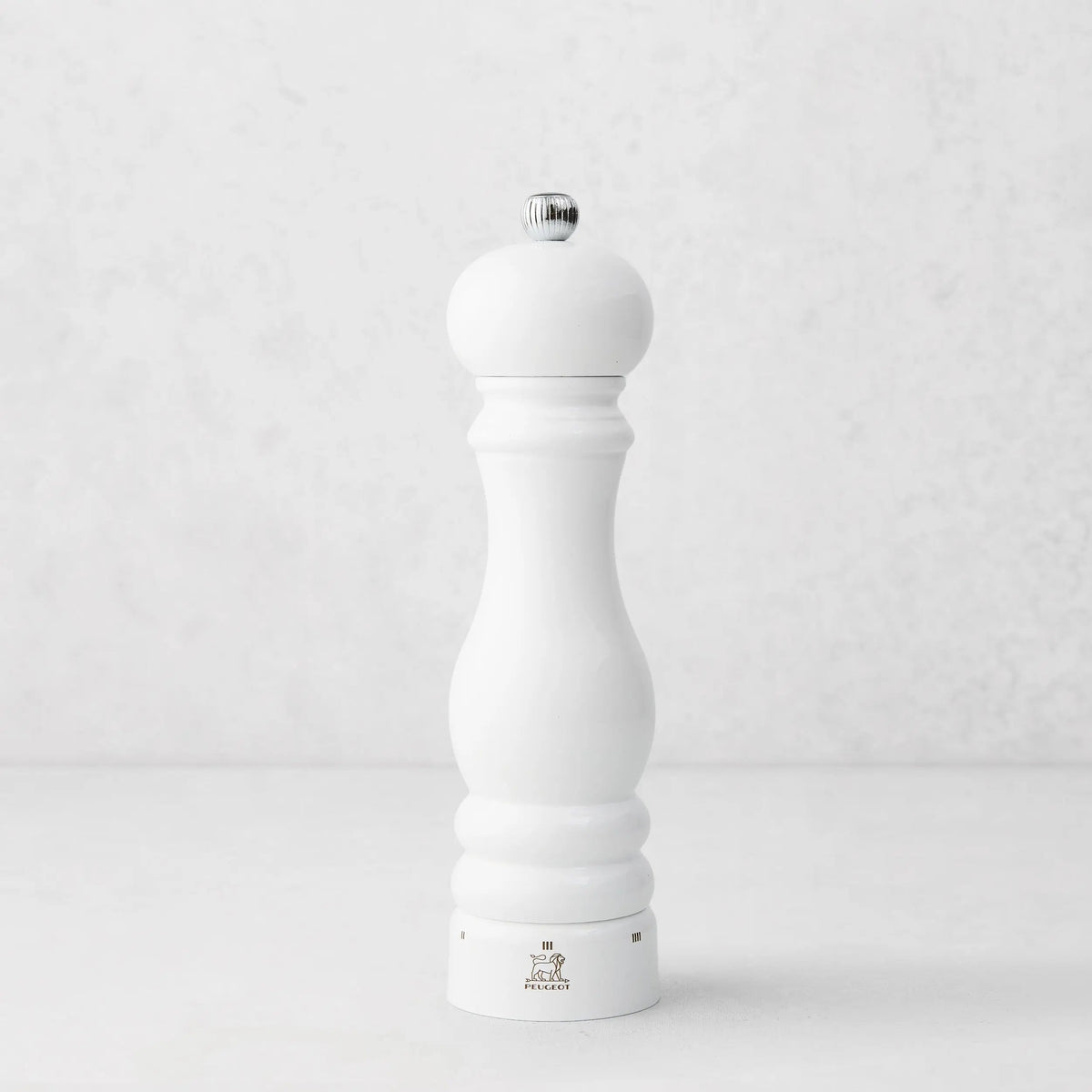 Peugeot Paris White Lacquer Salt Mill (9")