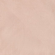 Pink Linen and Velvet Reversible Lumbar Throw Pillow