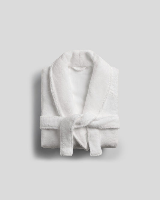 Classic Plush Robe (White)