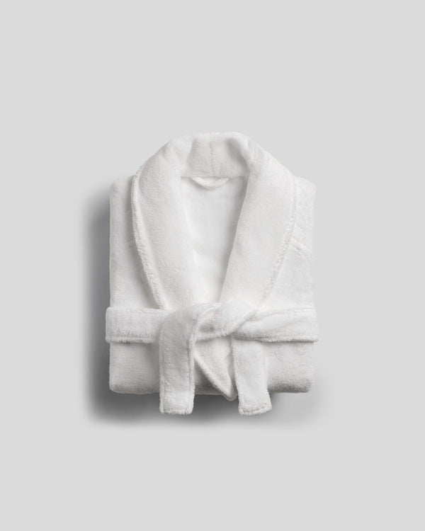 Classic Plush Robe (White)