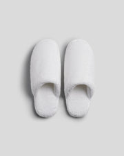 Classic Plush Slippers (White)