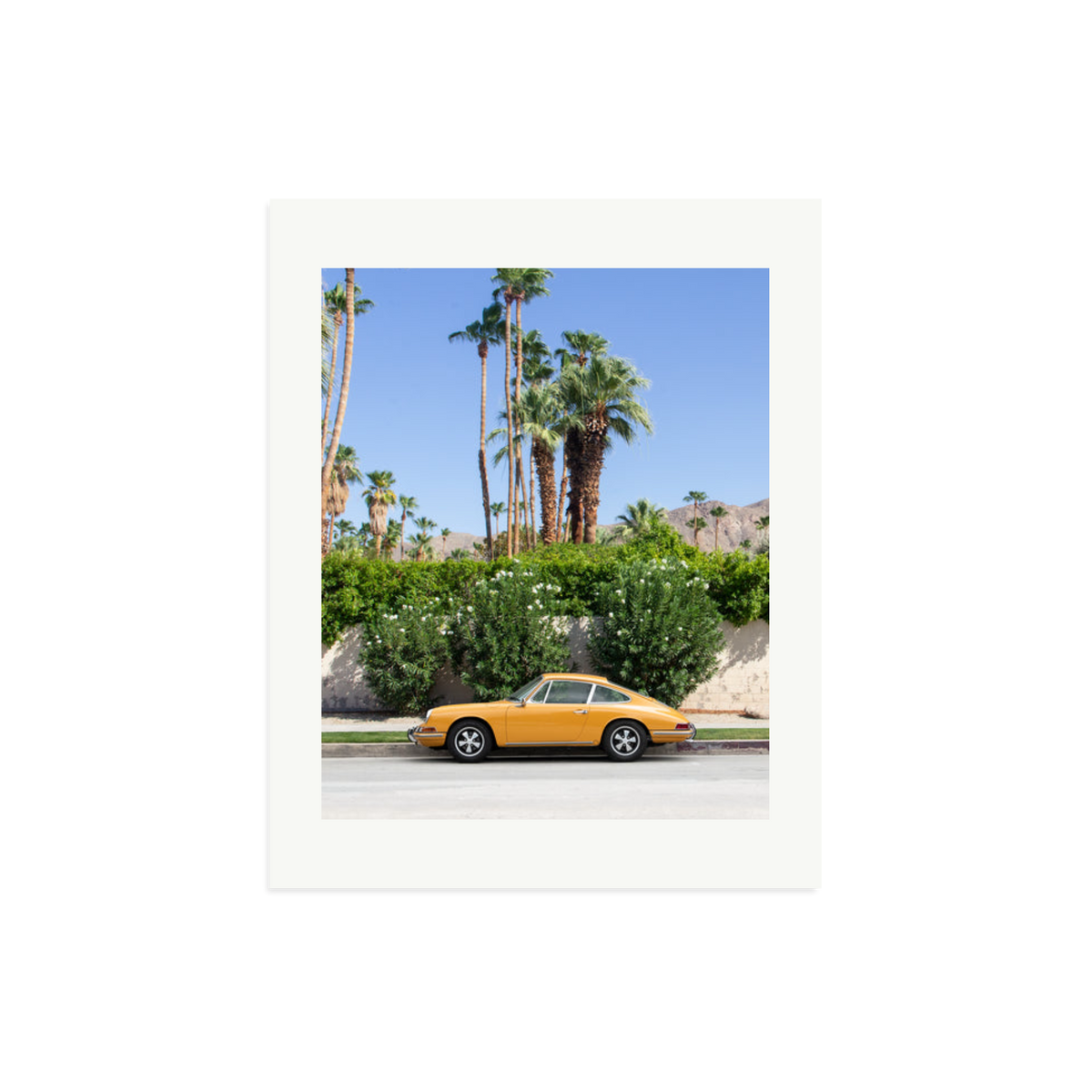Porsche 911 in Palm Springs